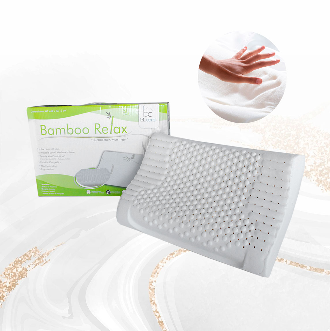 ALMOHADA BAMBOO RELAX