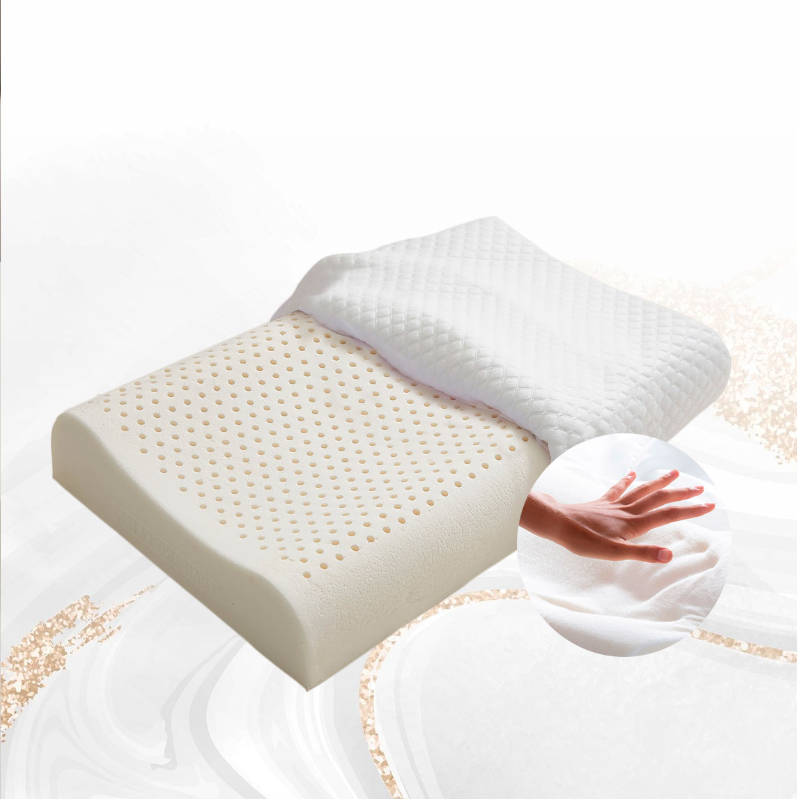 ALMOHADA LATEX RG CERVICAL